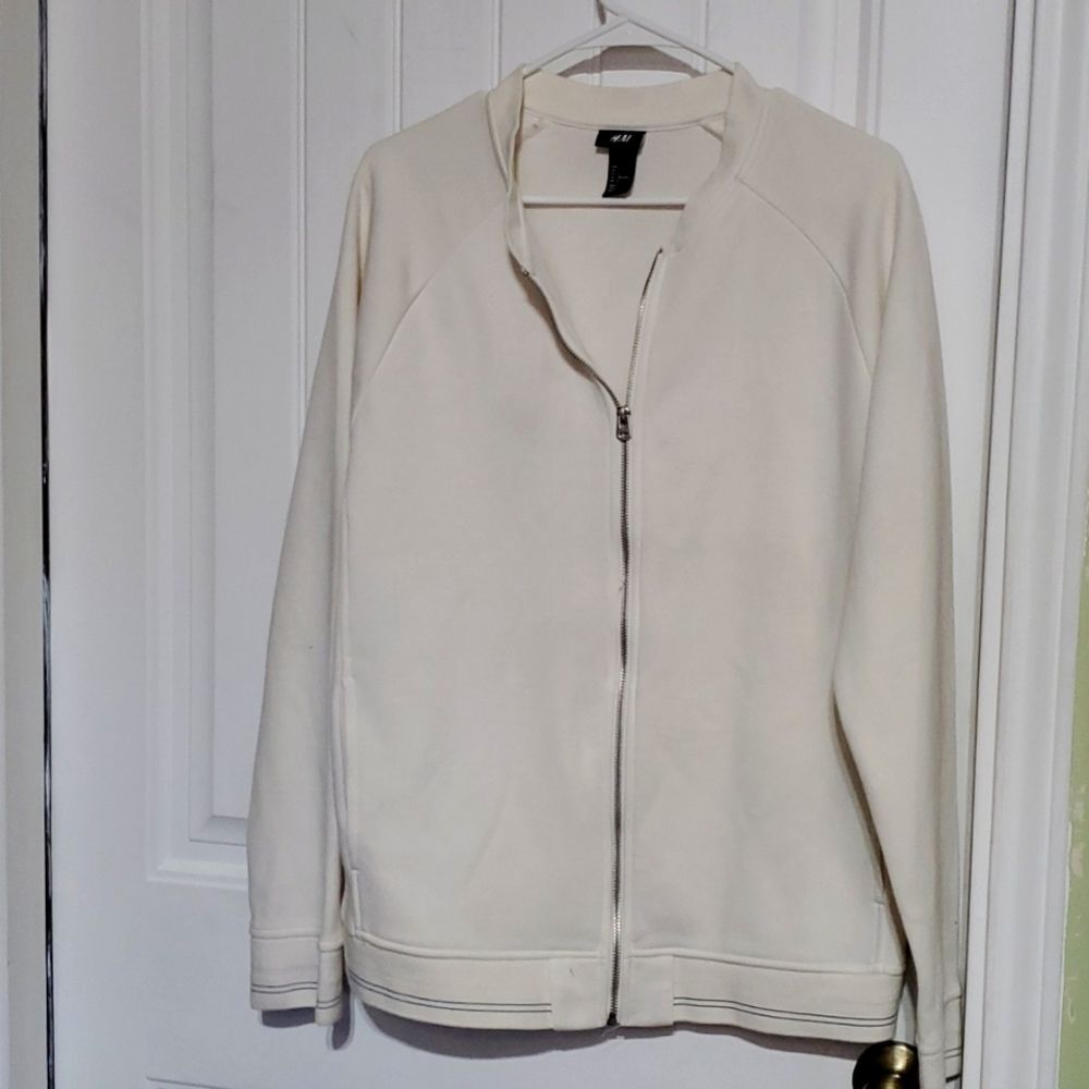H&M Zipfront Seat Shirt Size L